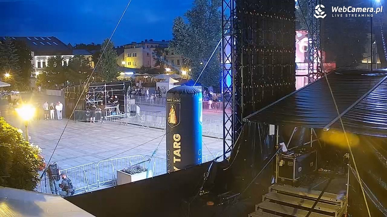 Nowy Targ - widok na Rynek - 20 czerwiec 2026, 21:30
