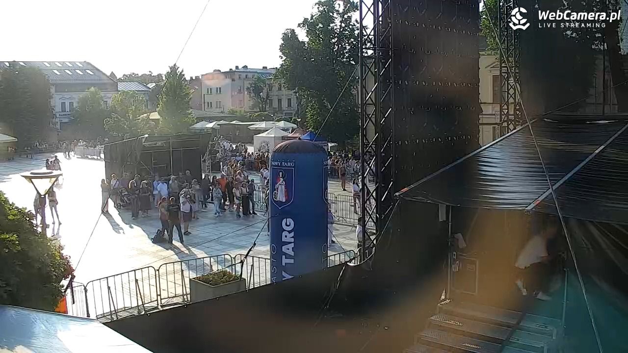 Nowy Targ - widok na Rynek - 20 czerwiec 2026, 18:58