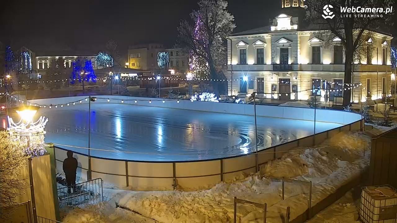 Nowy Targ - widok na Rynek - 19 styczeń 2026, 18:11