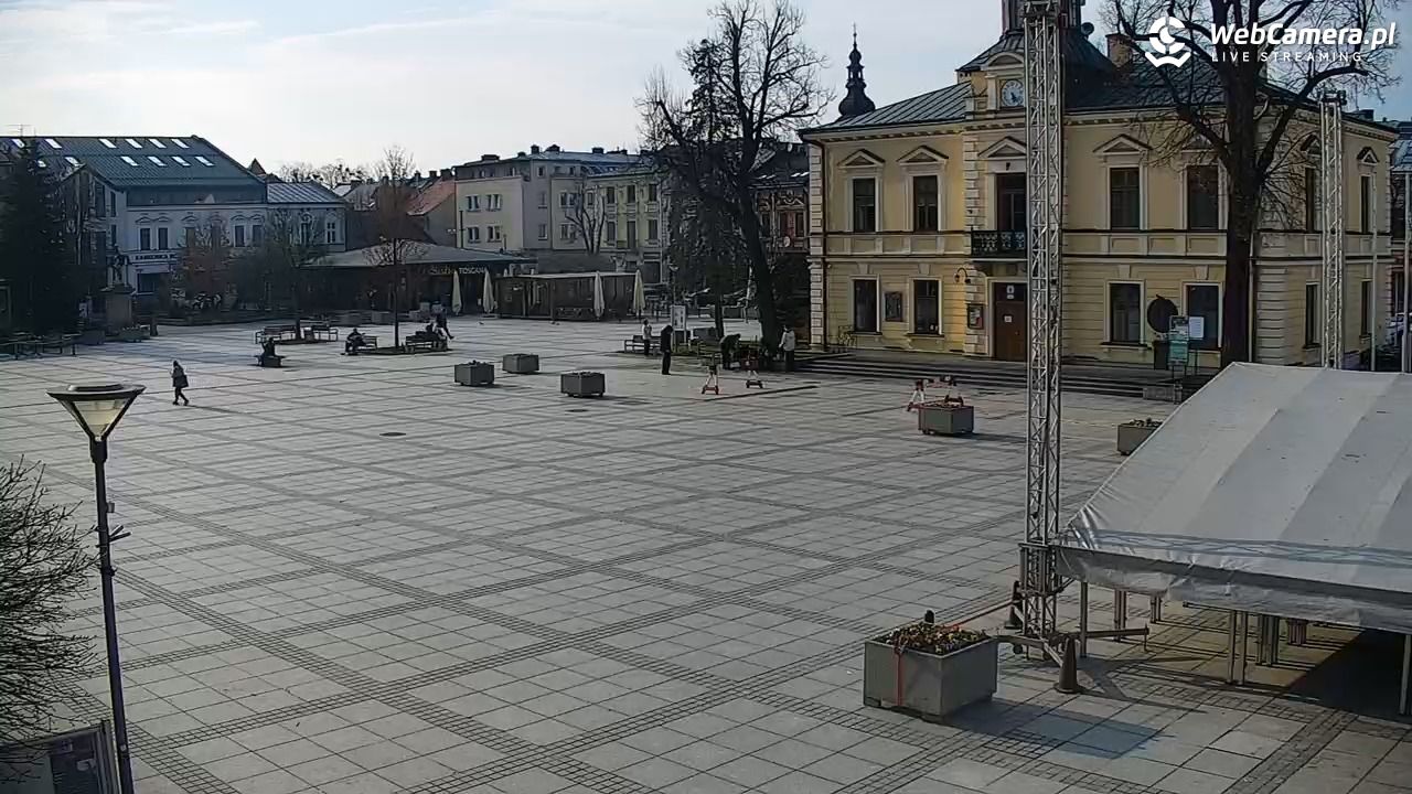 Nowy Targ - widok na Rynek - 16 kwiecień 2026, 17:22