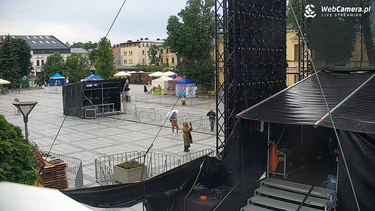Nowy Targ - widok na Rynek - 20 czerwiec 2026, 13:15
