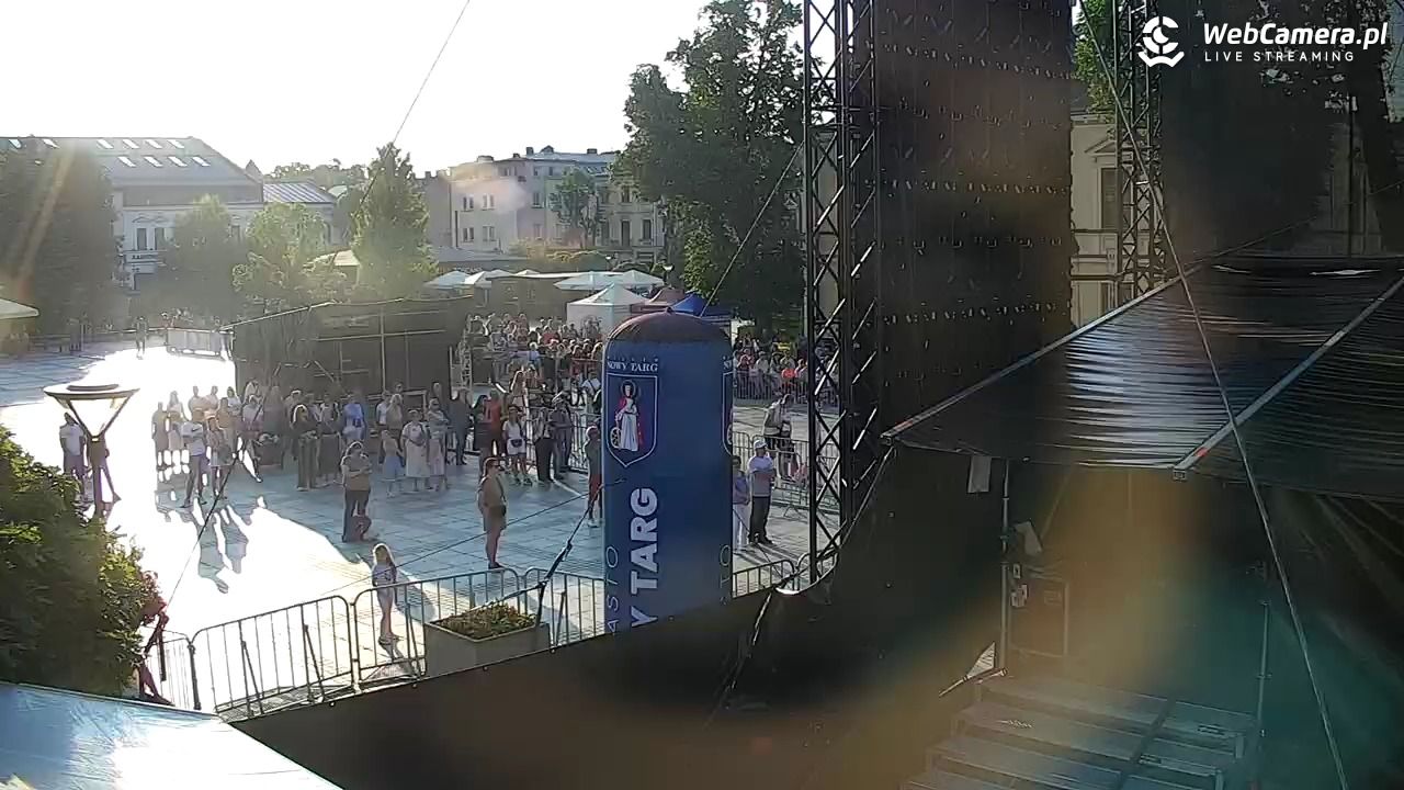 Nowy Targ - widok na Rynek - 20 czerwiec 2026, 19:09