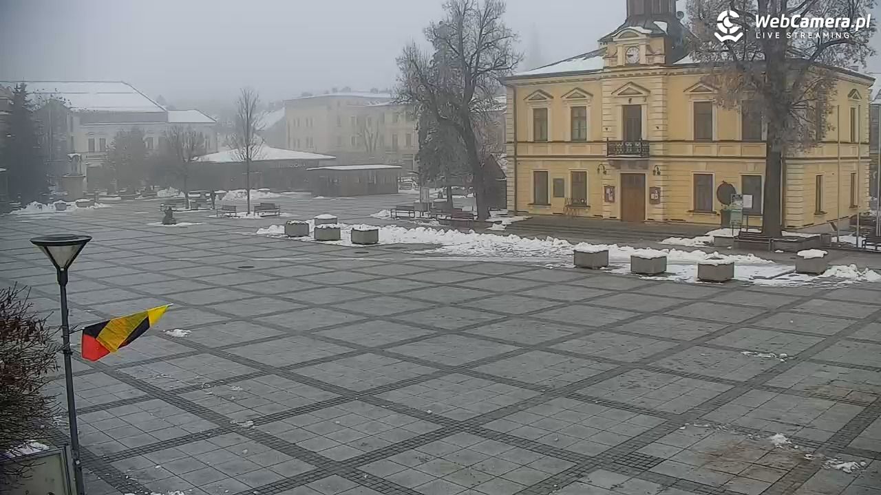 Nowy Targ - widok na Rynek - 28 listopad 2025, 08:47