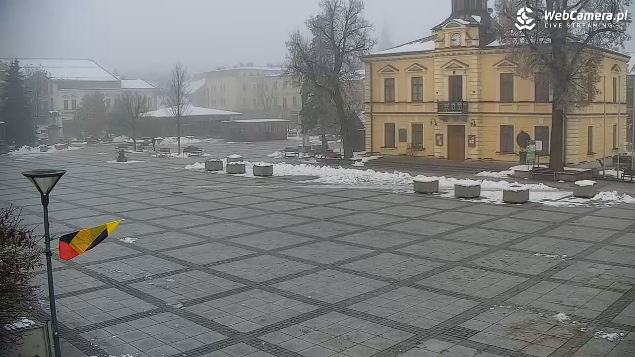 Nowy Targ - widok na Rynek - 28 listopad 2025, 08:47