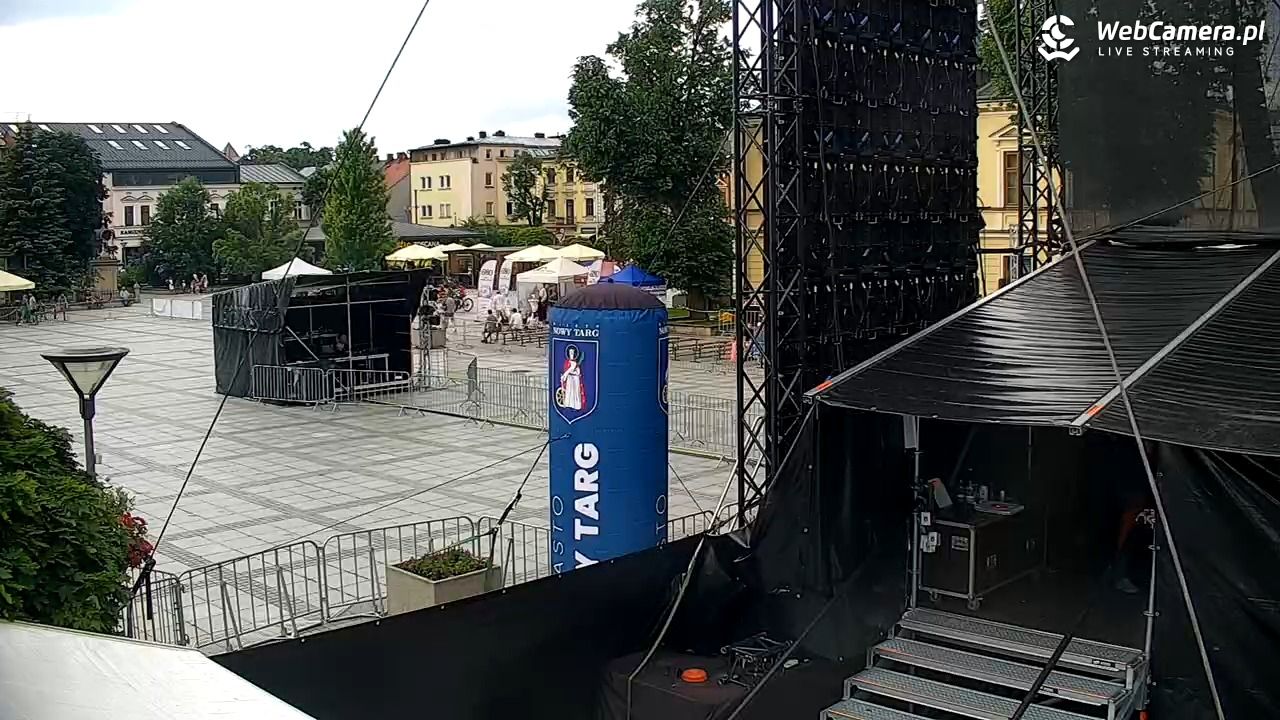 Nowy Targ - widok na Rynek - 21 czerwiec 2026, 15:19