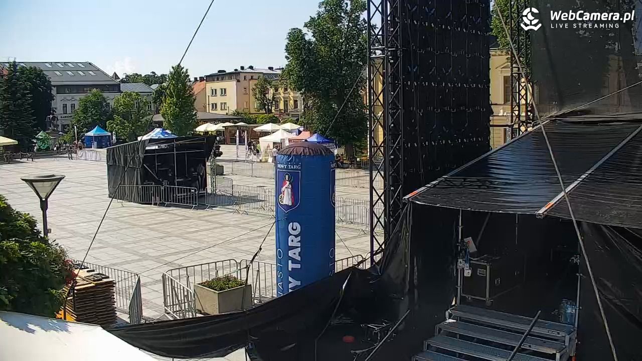Nowy Targ - widok na Rynek - 20 czerwiec 2026, 15:28