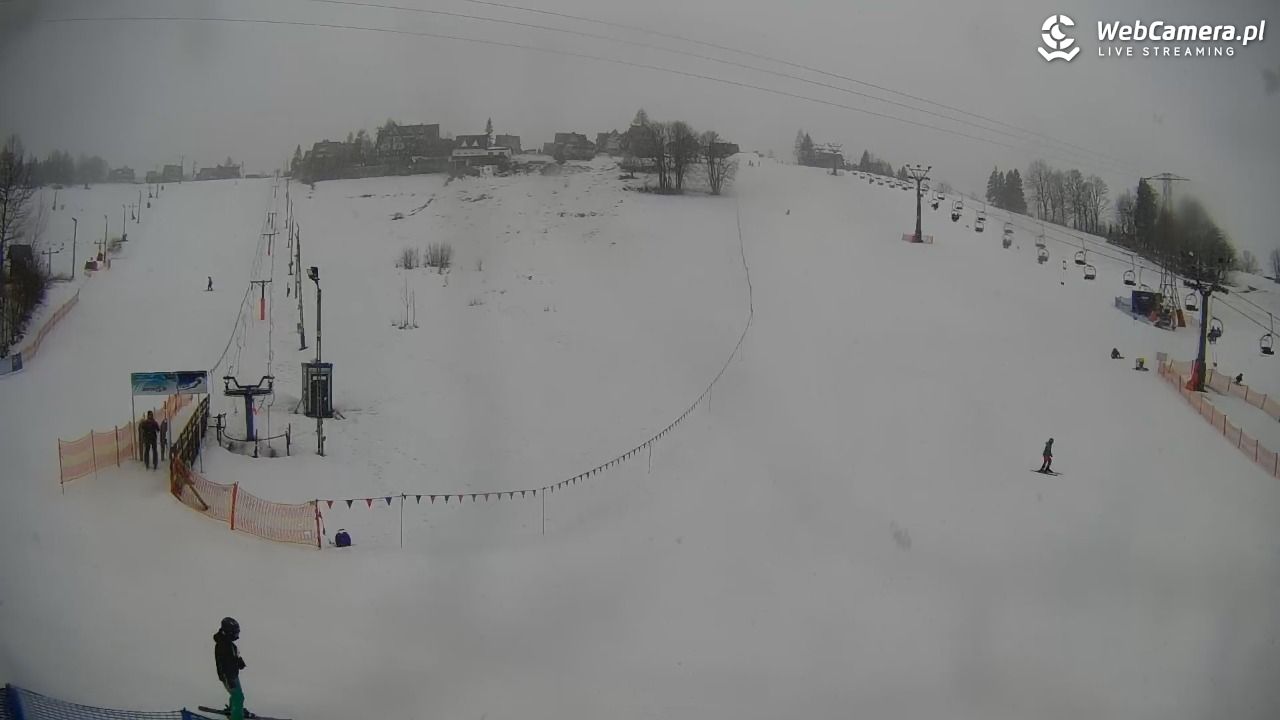 Olczan-ski Turnia - widok na stok - 14 luty 2026, 09:31