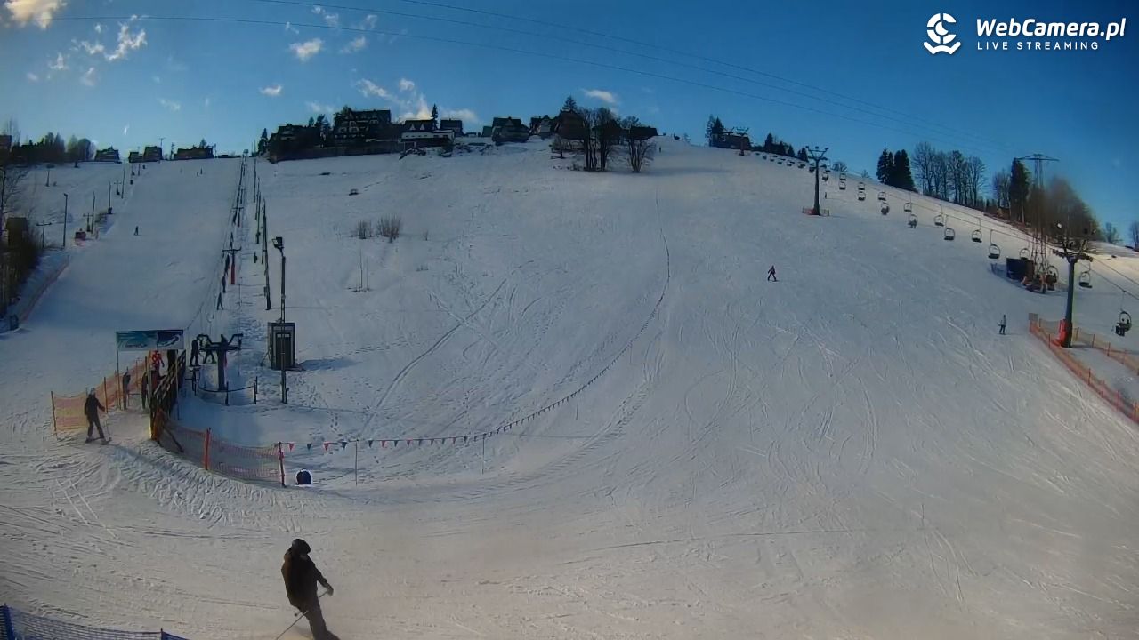 Olczan-ski Turnia - widok na stok - 10 luty 2026, 11:56