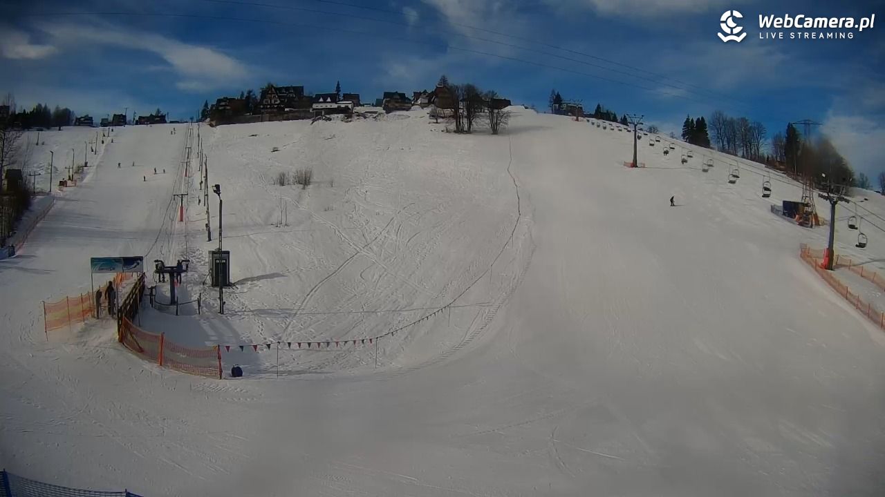 Olczan-ski Turnia - widok na stok - 11 luty 2026, 10:05