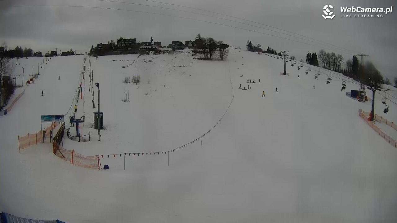 Olczan-ski Turnia - widok na stok - 14 luty 2026, 11:29