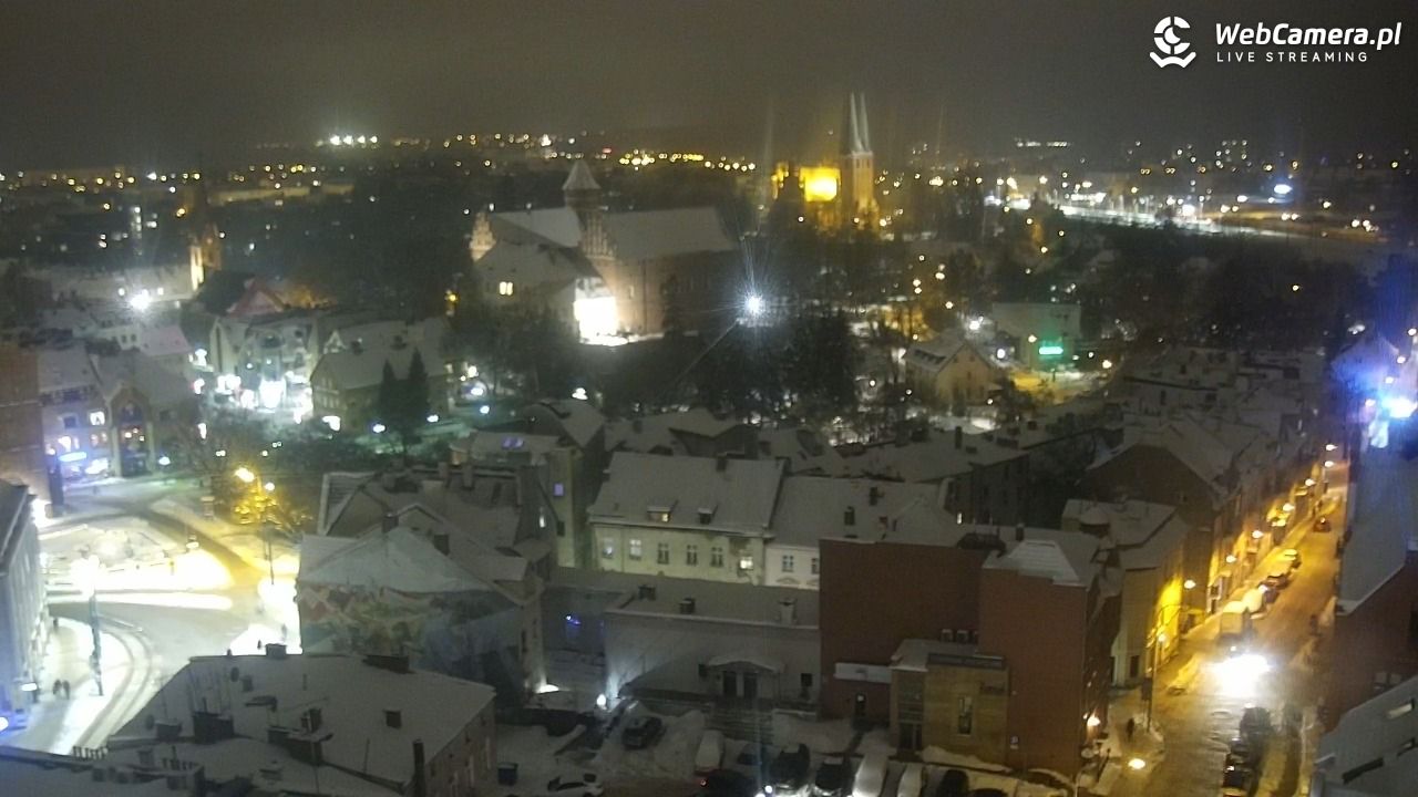 OLSZTYN - widok panoramiczny na miasto - 16 styczeń 2026, 17:20