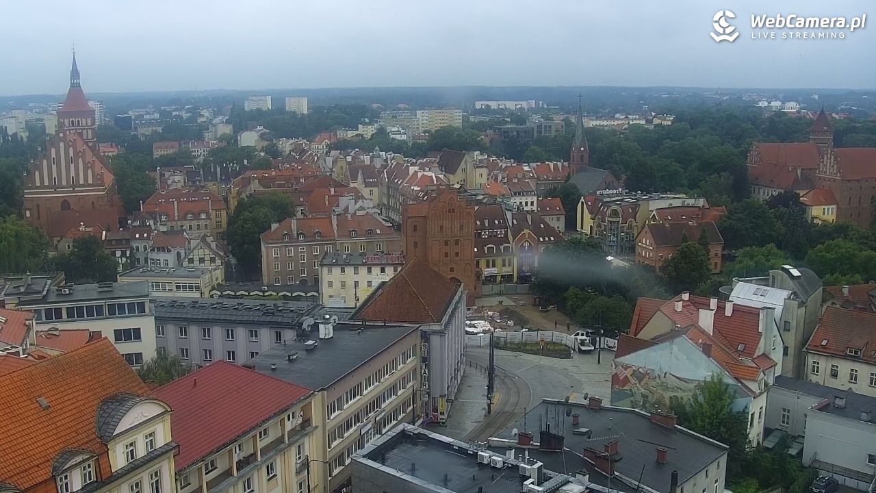 OLSZTYN - widok panoramiczny na miasto - 27 lipiec 2026, 08:17