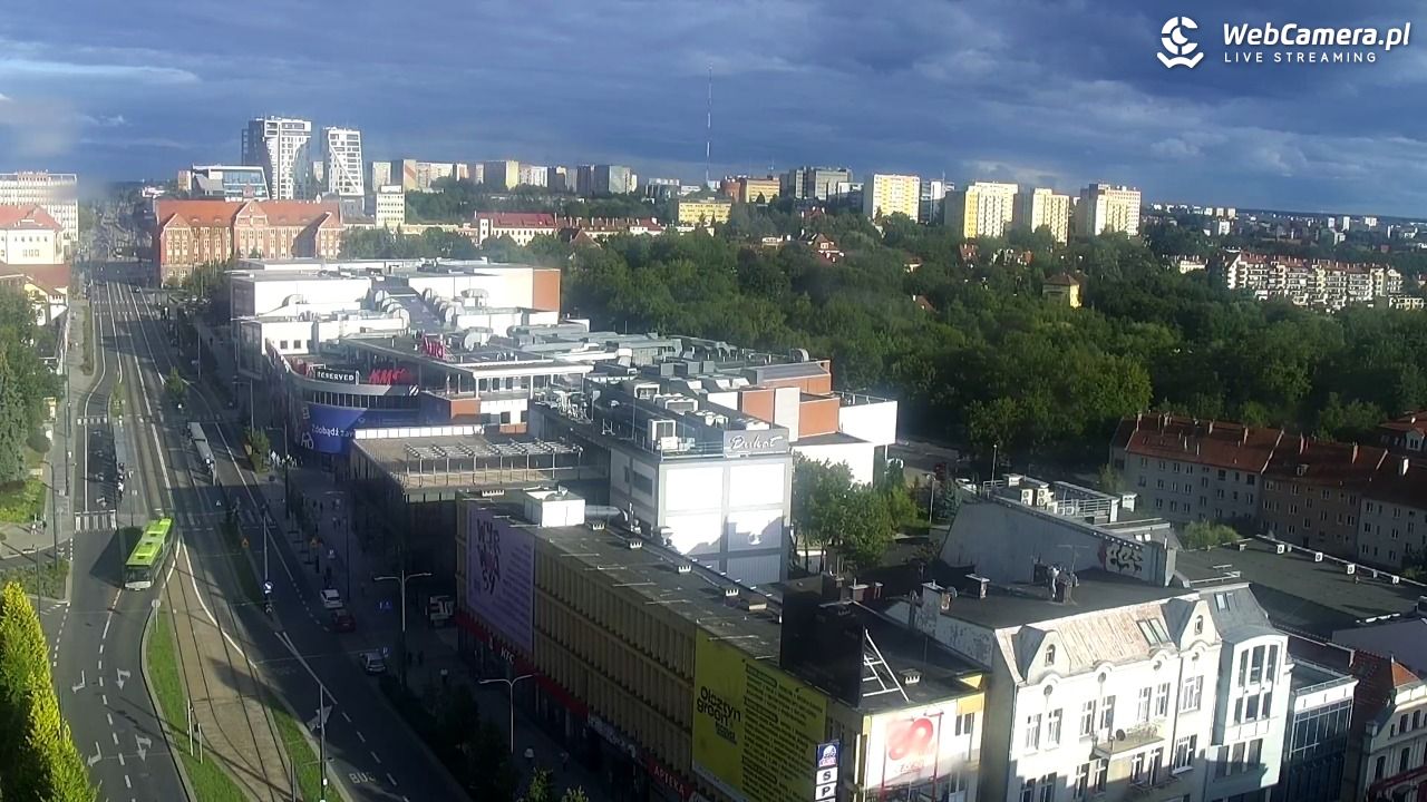 OLSZTYN - widok panoramiczny na miasto - 18 sierpień 2025, 17:55