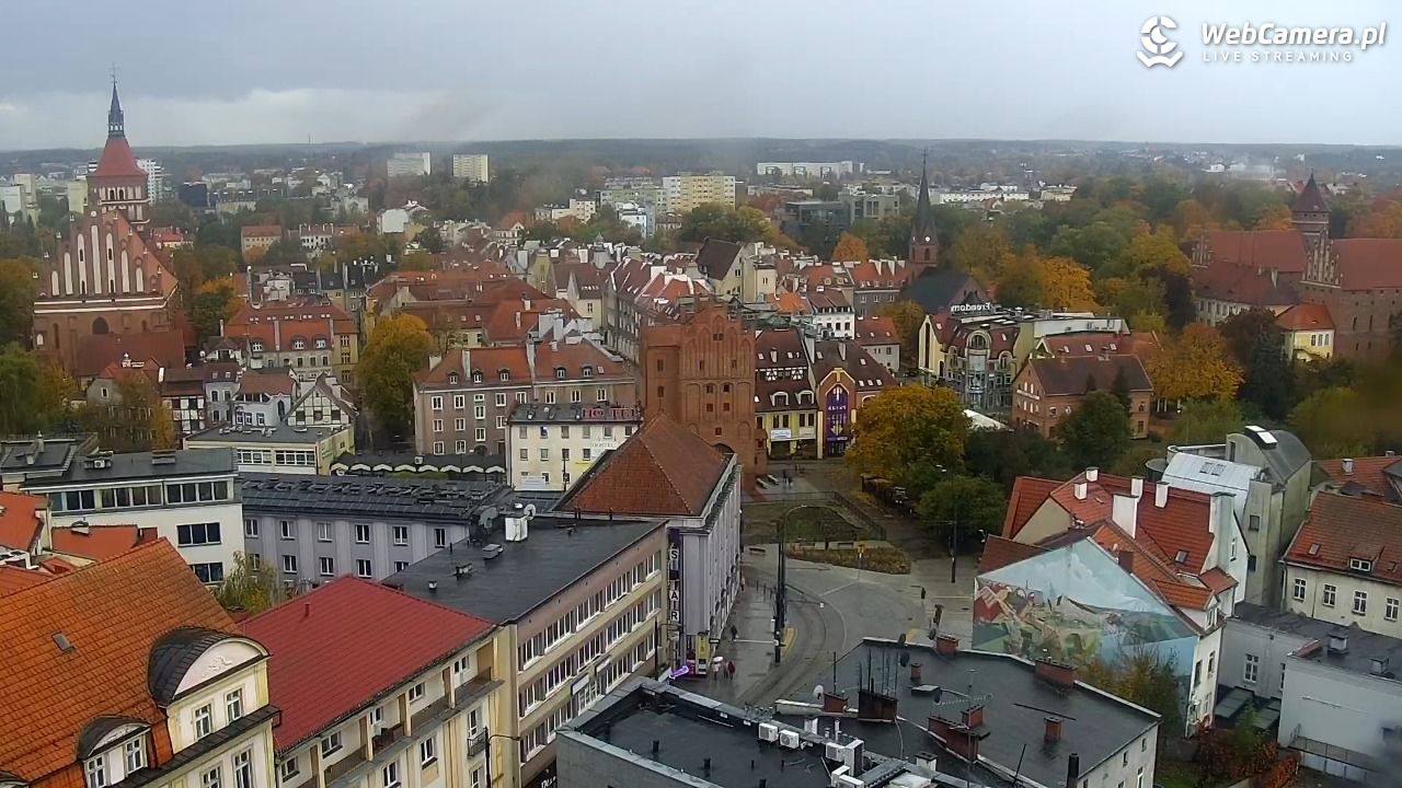 OLSZTYN - widok panoramiczny na miasto - 17 październik 2025, 16:53