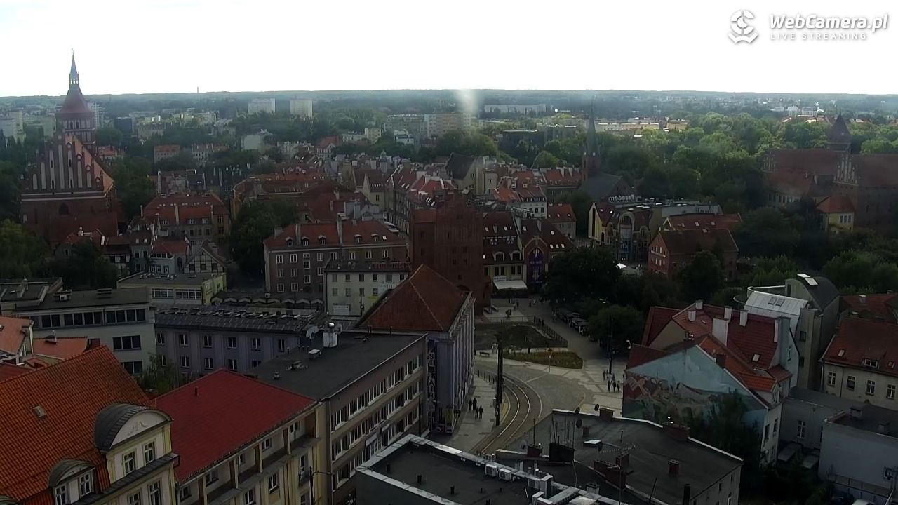 OLSZTYN - widok panoramiczny na miasto - 19 sierpień 2025, 16:02