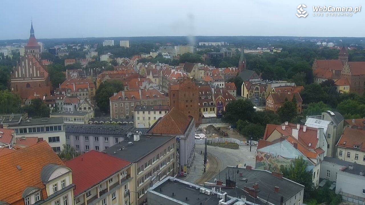 OLSZTYN - widok panoramiczny na miasto - 01 sierpień 2026, 11:53