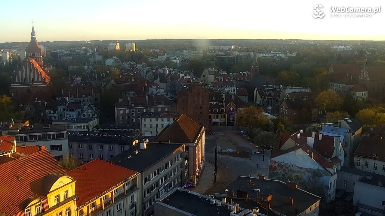 OLSZTYN - widok panoramiczny na miasto - 26 kwiecień 2026, 19:43