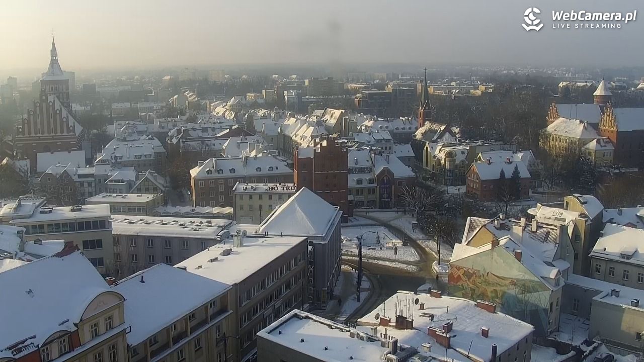 OLSZTYN - widok panoramiczny na miasto - 16 styczeń 2026, 09:57