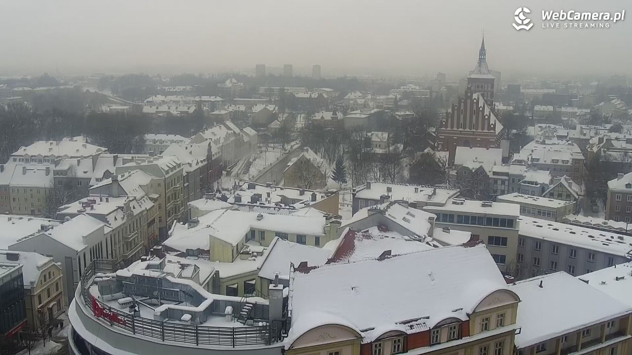 OLSZTYN - widok panoramiczny na miasto - 15 styczeń 2026, 12:39