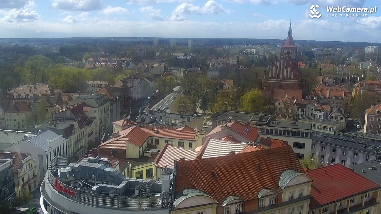 OLSZTYN - widok panoramiczny na miasto - 26 kwiecień 2026, 10:44