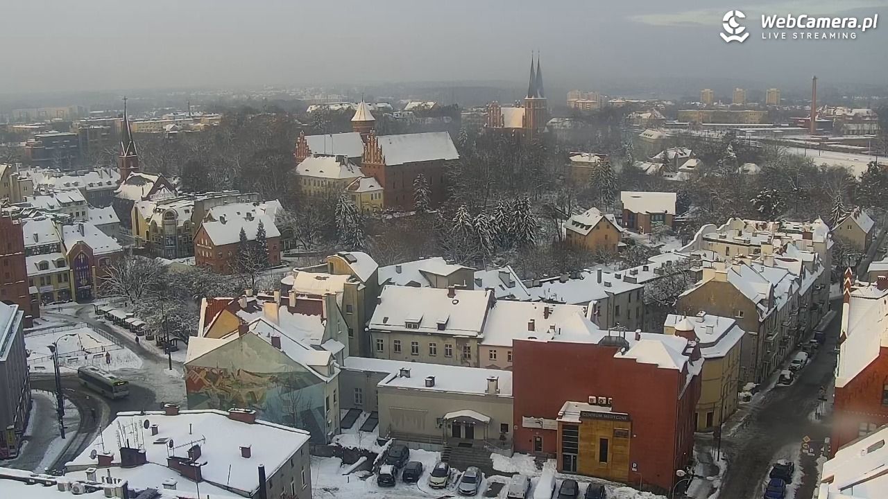 OLSZTYN - widok panoramiczny na miasto - 28 listopad 2025, 07:55