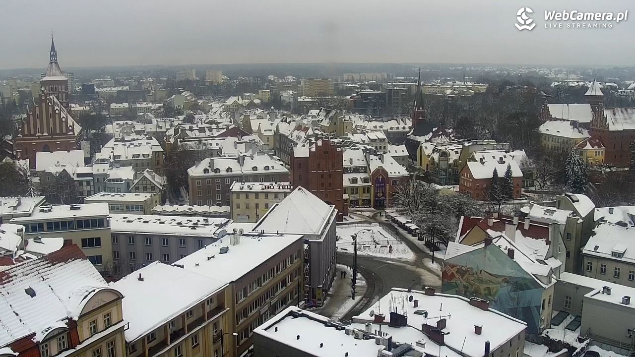 OLSZTYN - widok panoramiczny na miasto - 29 listopad 2025, 12:15