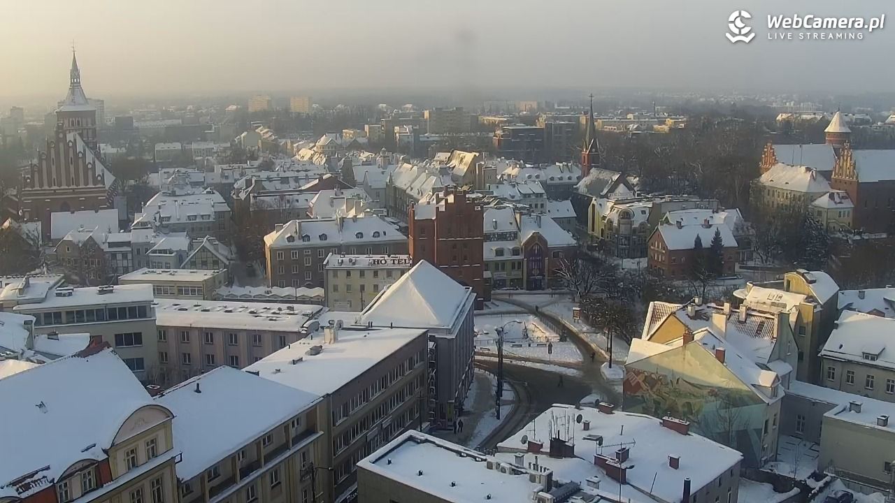 OLSZTYN - widok panoramiczny na miasto - 16 styczeń 2026, 08:52
