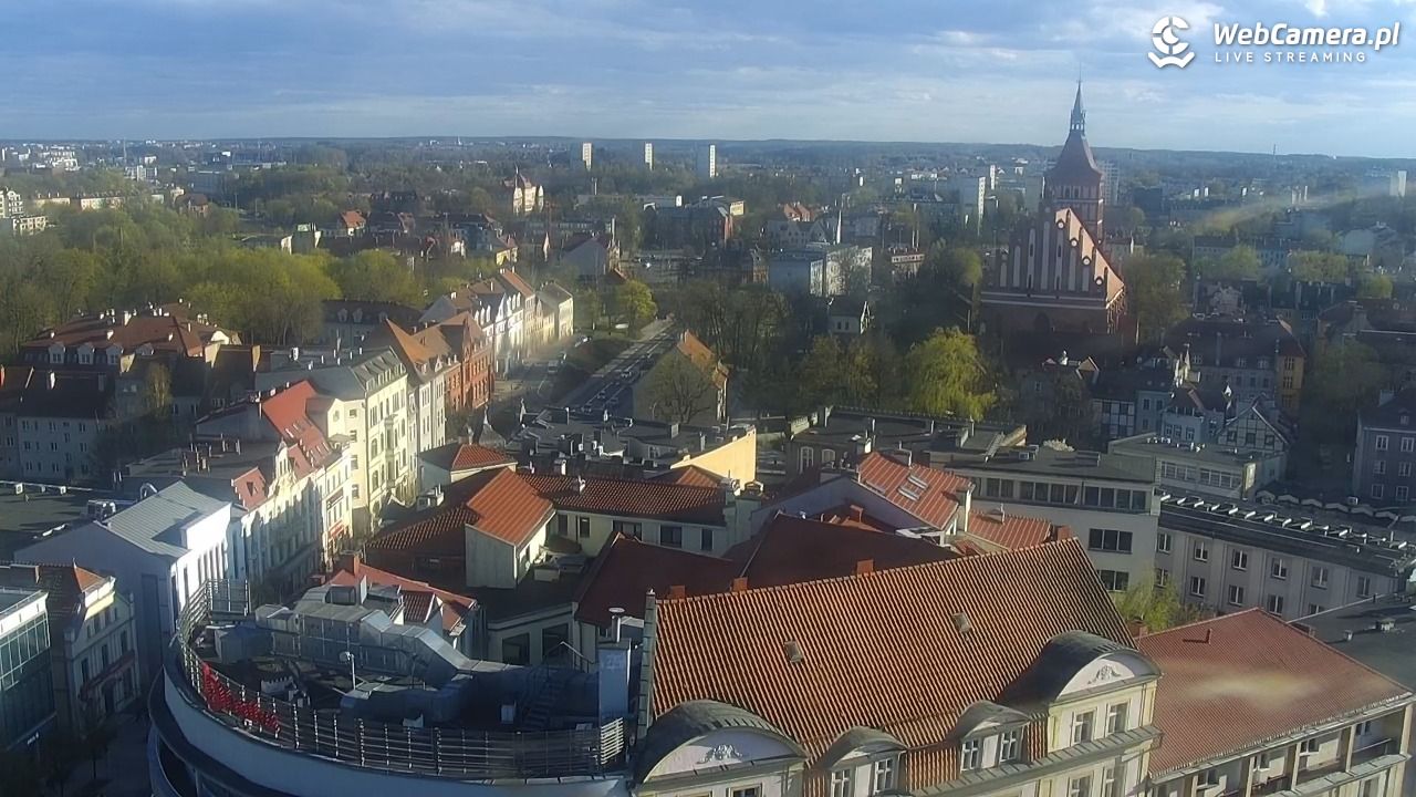 OLSZTYN - widok panoramiczny na miasto - 24 kwiecień 2026, 17:47