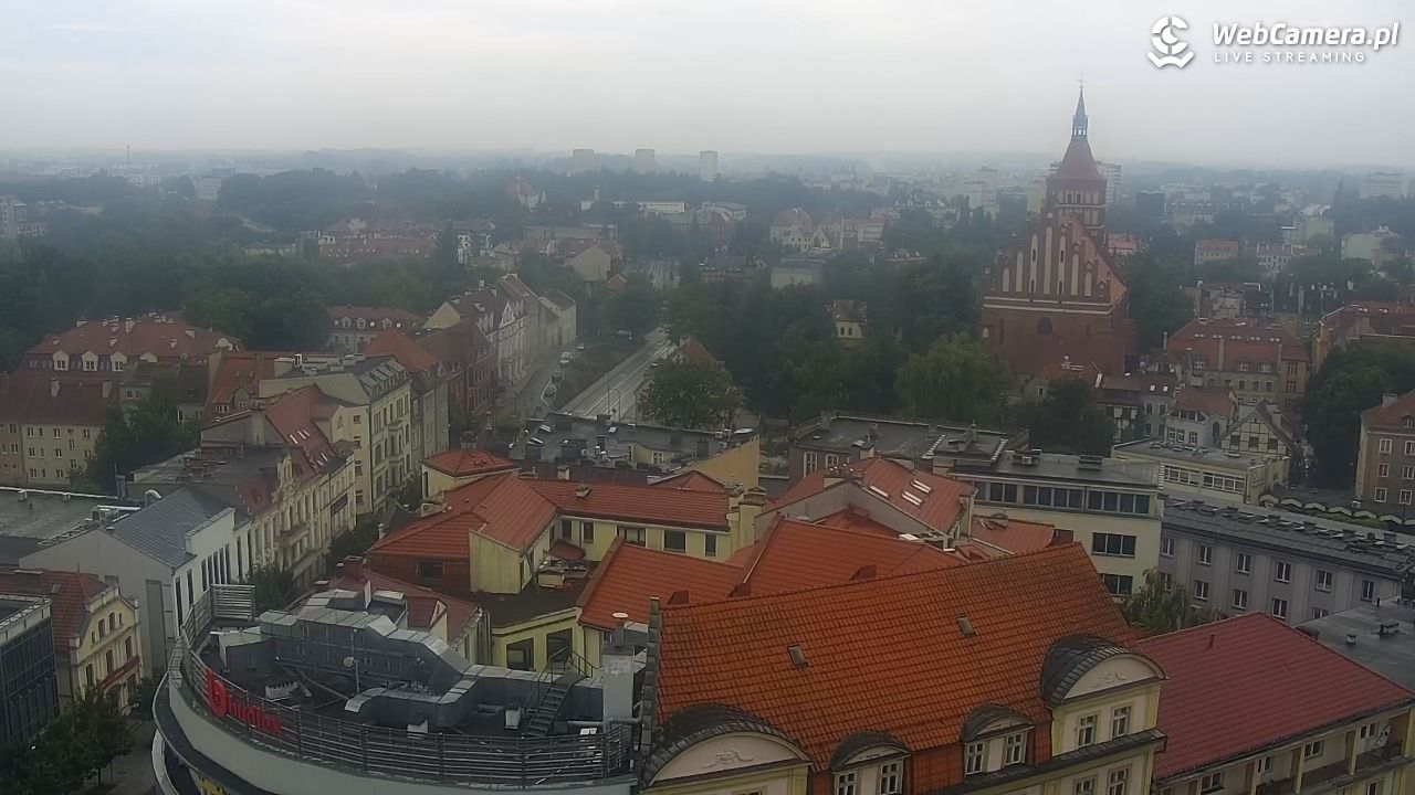 OLSZTYN - widok panoramiczny na miasto - 01 sierpień 2026, 06:46