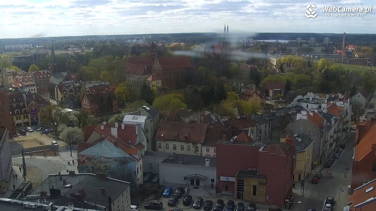 OLSZTYN - widok panoramiczny na miasto - 24 kwiecień 2026, 14:27
