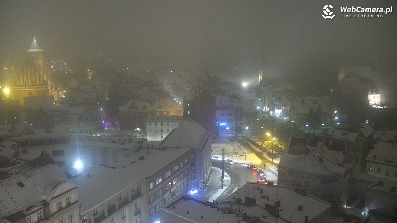 OLSZTYN - widok panoramiczny na miasto - 30 listopad 2025, 00:54