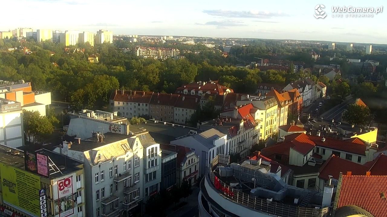 OLSZTYN - widok panoramiczny na miasto - 20 sierpień 2025, 18:55