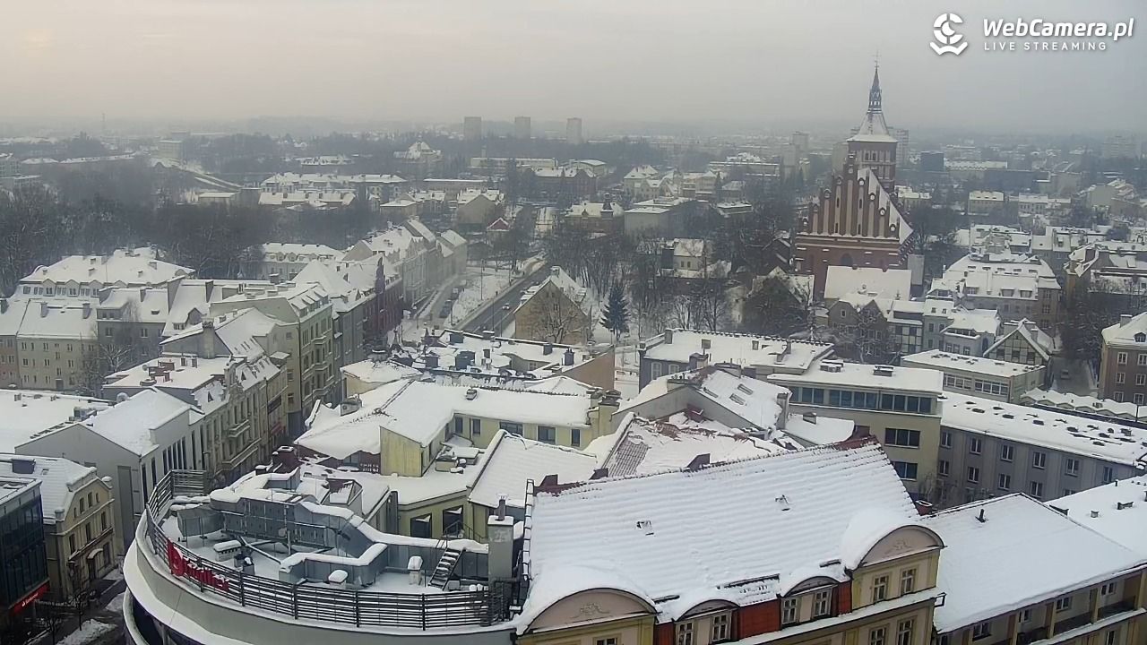 OLSZTYN - widok panoramiczny na miasto - 14 styczeń 2026, 08:22