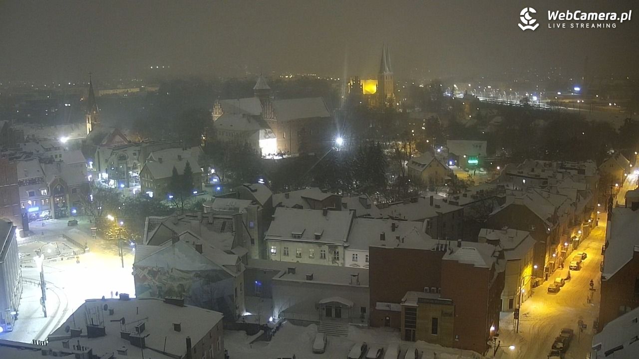 OLSZTYN - widok panoramiczny na miasto - 14 styczeń 2026, 19:14