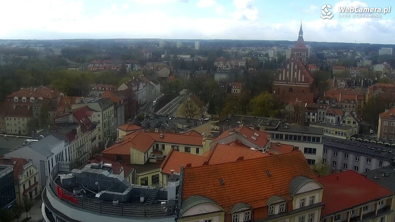 OLSZTYN - widok panoramiczny na miasto - 26 kwiecień 2026, 10:40