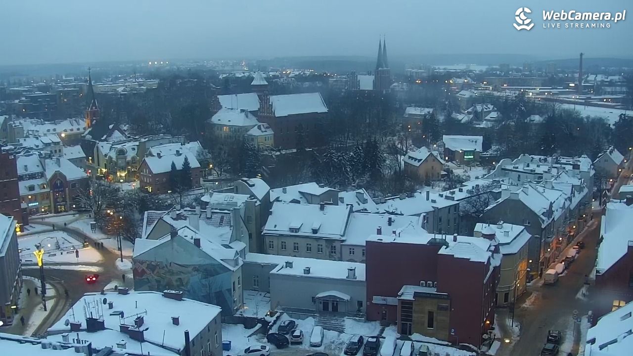 OLSZTYN - widok panoramiczny na miasto - 16 styczeń 2026, 16:07