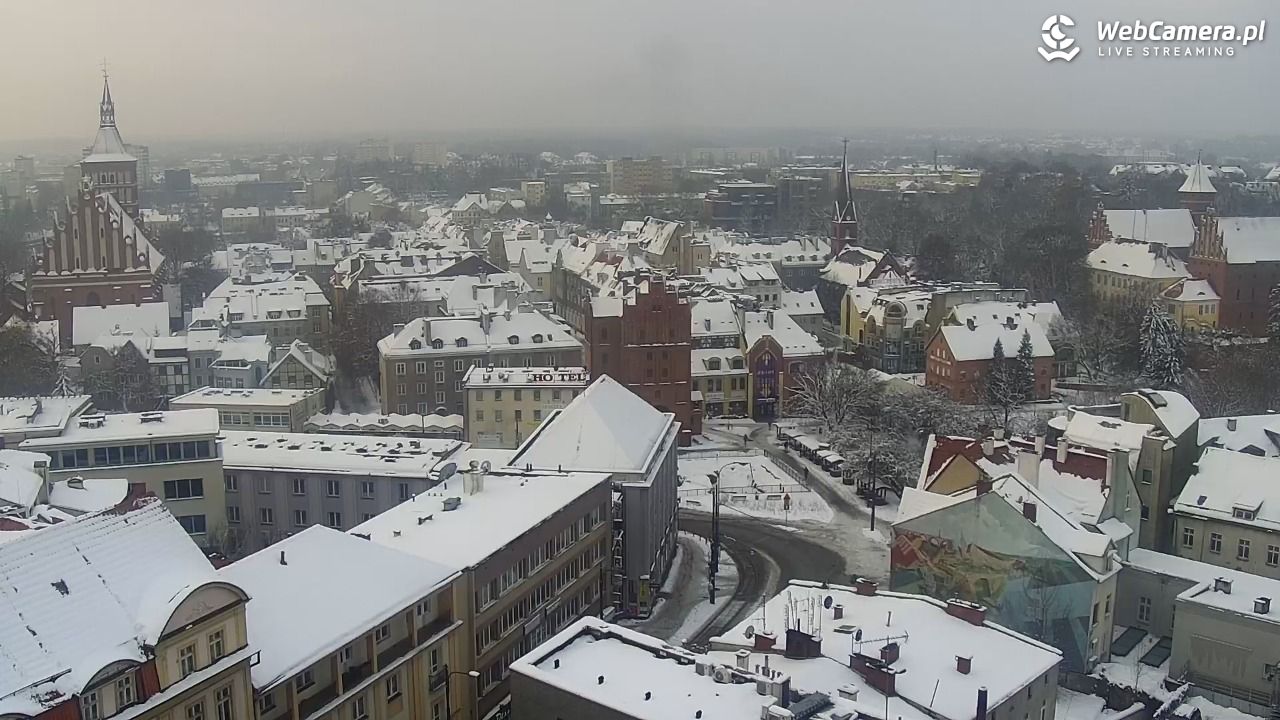 OLSZTYN - widok panoramiczny na miasto - 28 listopad 2025, 08:18