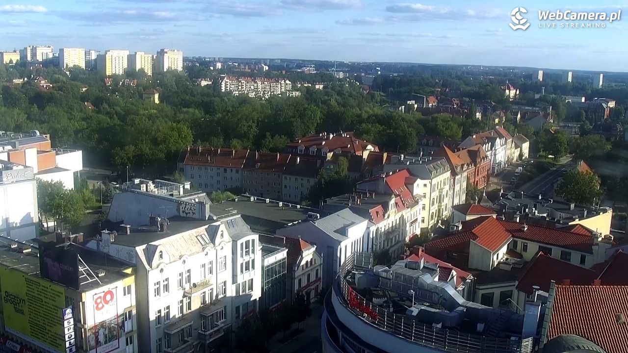 OLSZTYN - widok panoramiczny na miasto - 19 sierpień 2025, 17:46