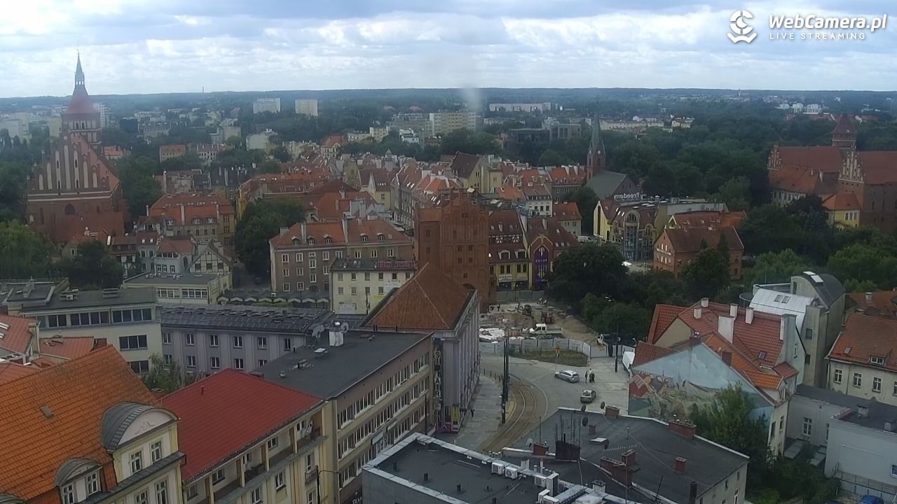 OLSZTYN - widok panoramiczny na miasto - 28 lipiec 2026, 13:12