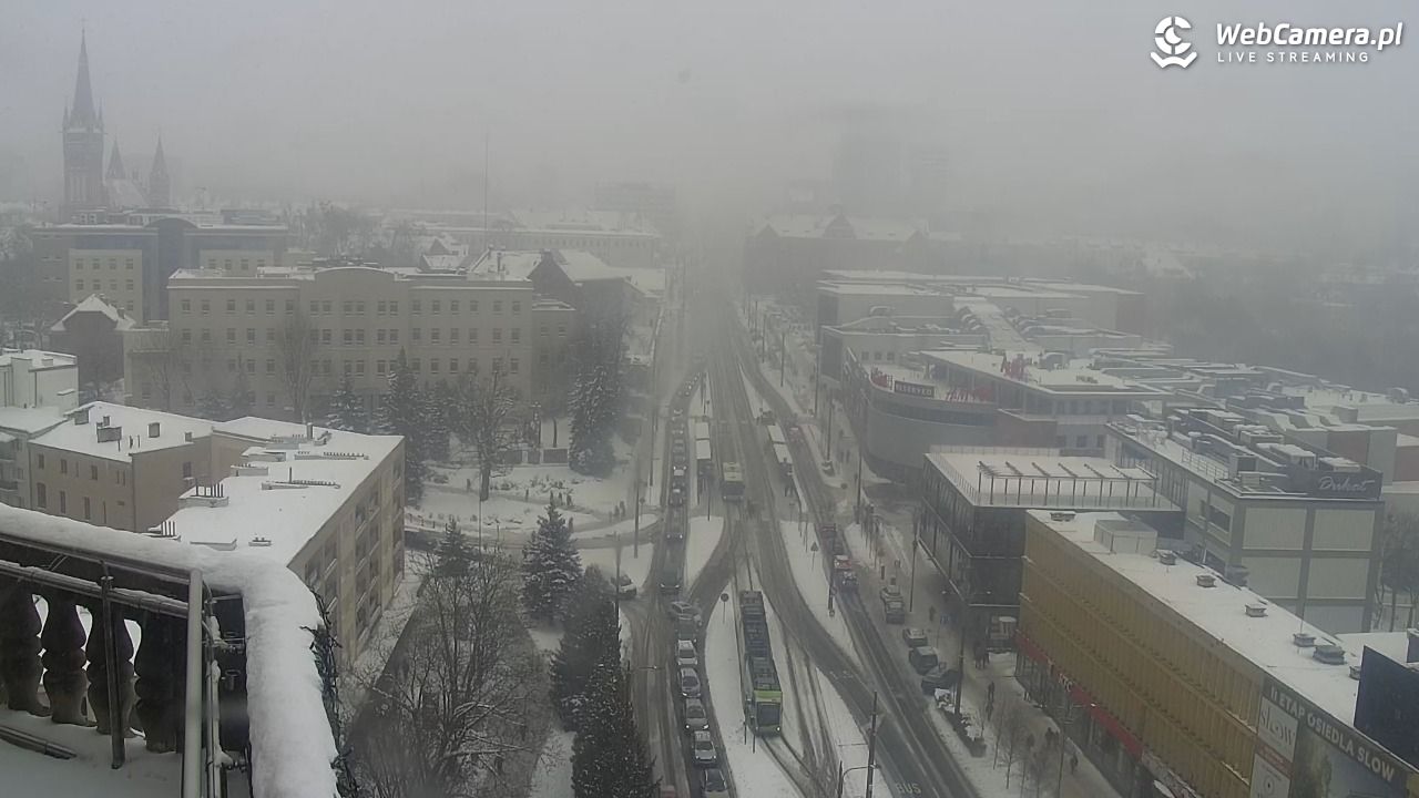 OLSZTYN - widok panoramiczny na miasto - 14 styczeń 2026, 13:08