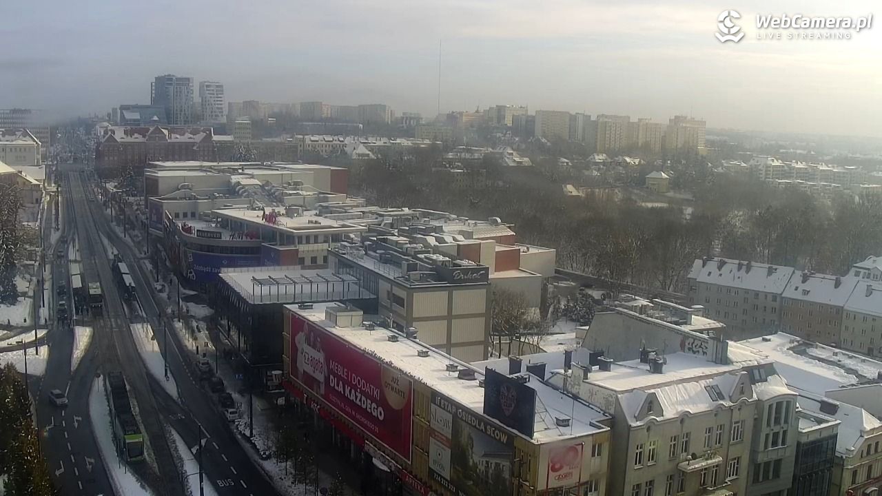 OLSZTYN - widok panoramiczny na miasto - 28 listopad 2025, 12:54