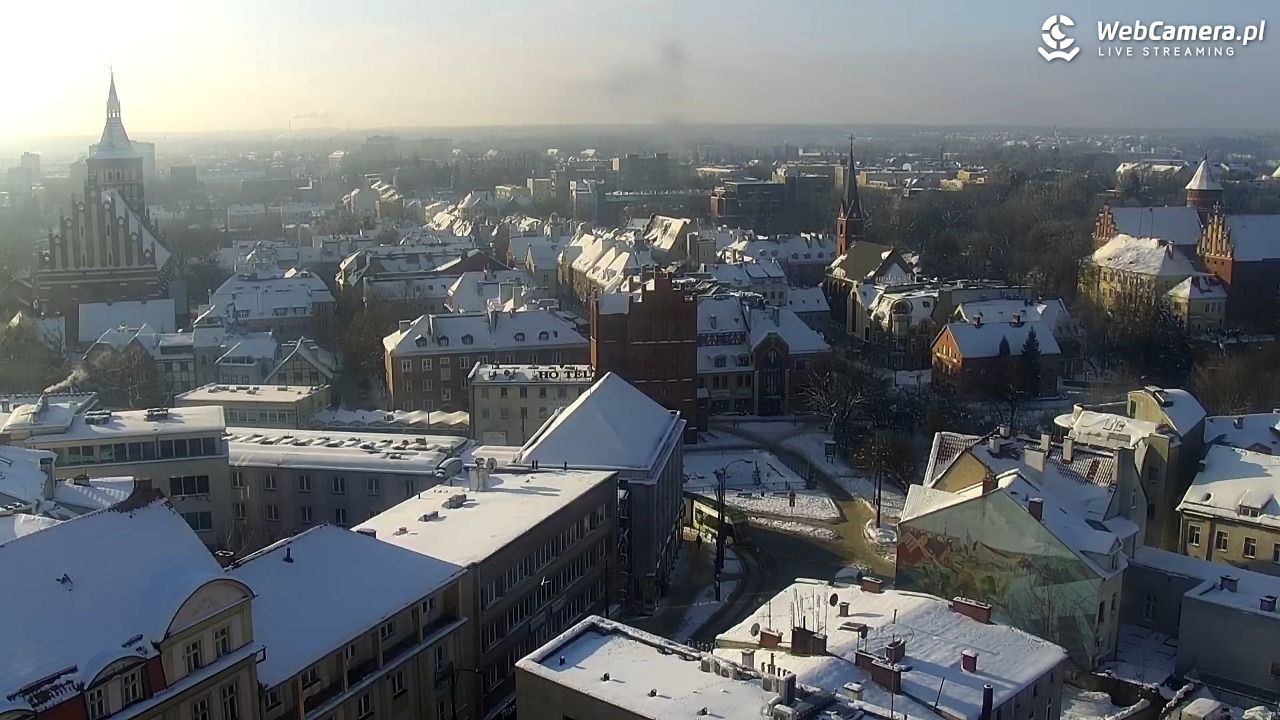OLSZTYN - widok panoramiczny na miasto - 17 styczeń 2026, 11:02