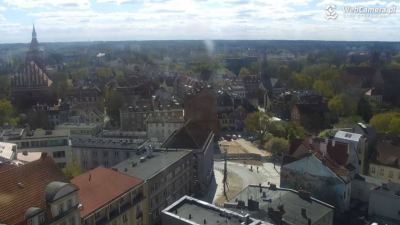 OLSZTYN - widok panoramiczny na miasto - 27 kwiecień 2026, 14:48