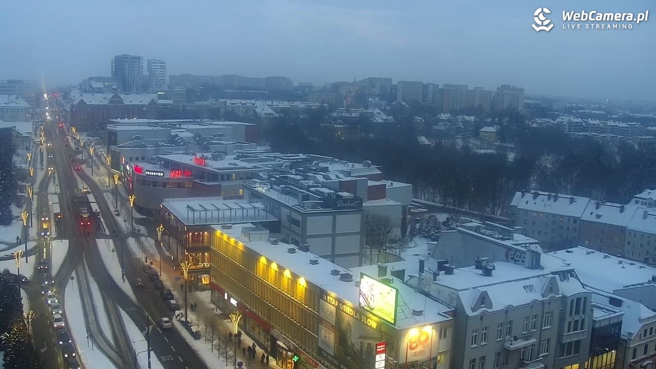 OLSZTYN - widok panoramiczny na miasto - 16 styczeń 2026, 16:05
