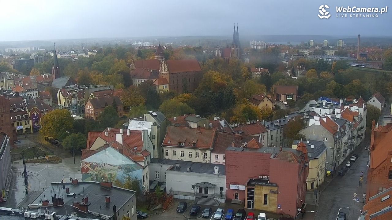 OLSZTYN - widok panoramiczny na miasto - 18 październik 2025, 08:25