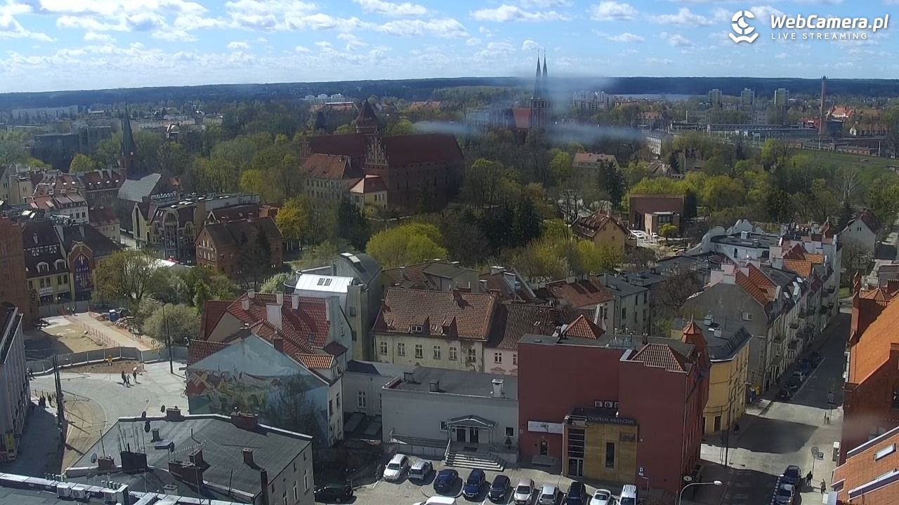 OLSZTYN - widok panoramiczny na miasto - 26 kwiecień 2026, 13:58