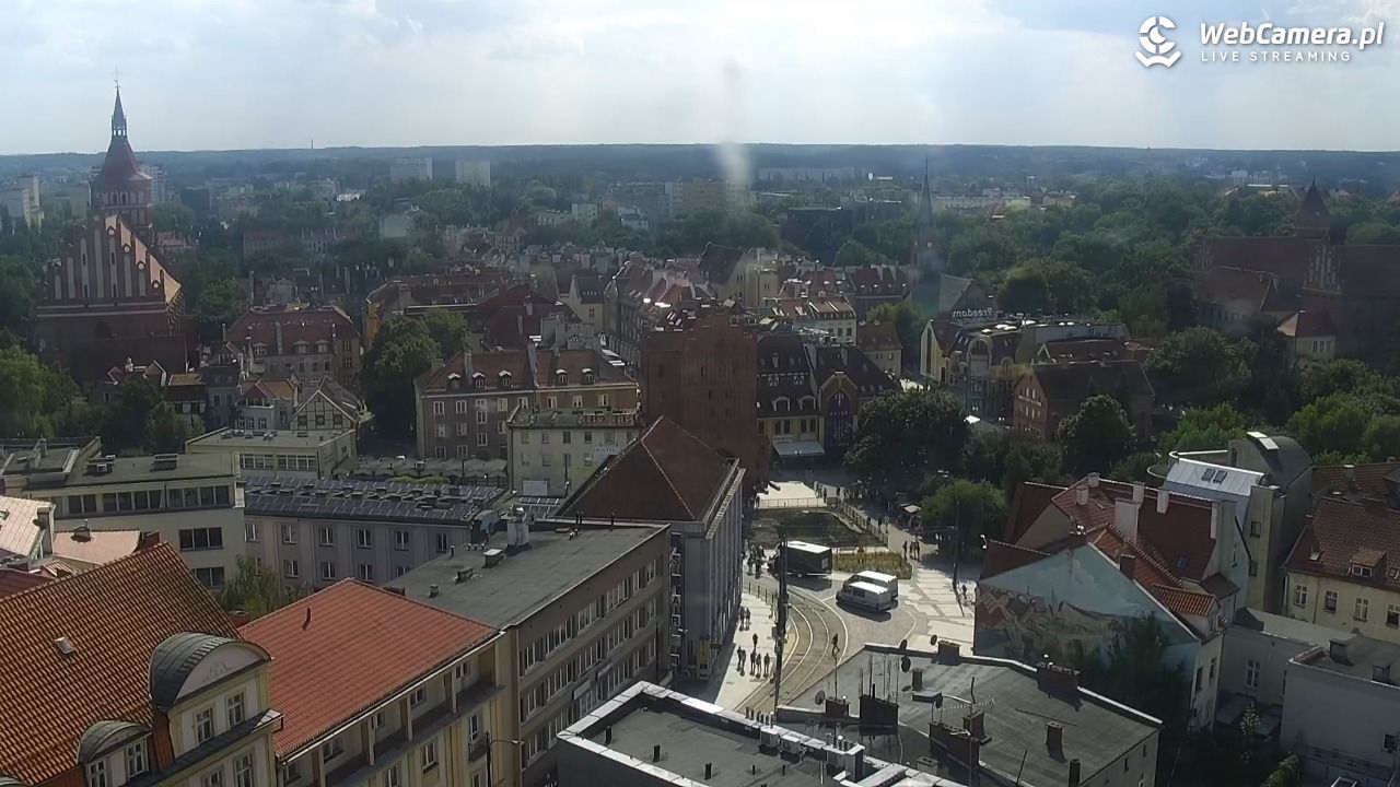 OLSZTYN - widok panoramiczny na miasto - 09 sierpień 2025, 15:18