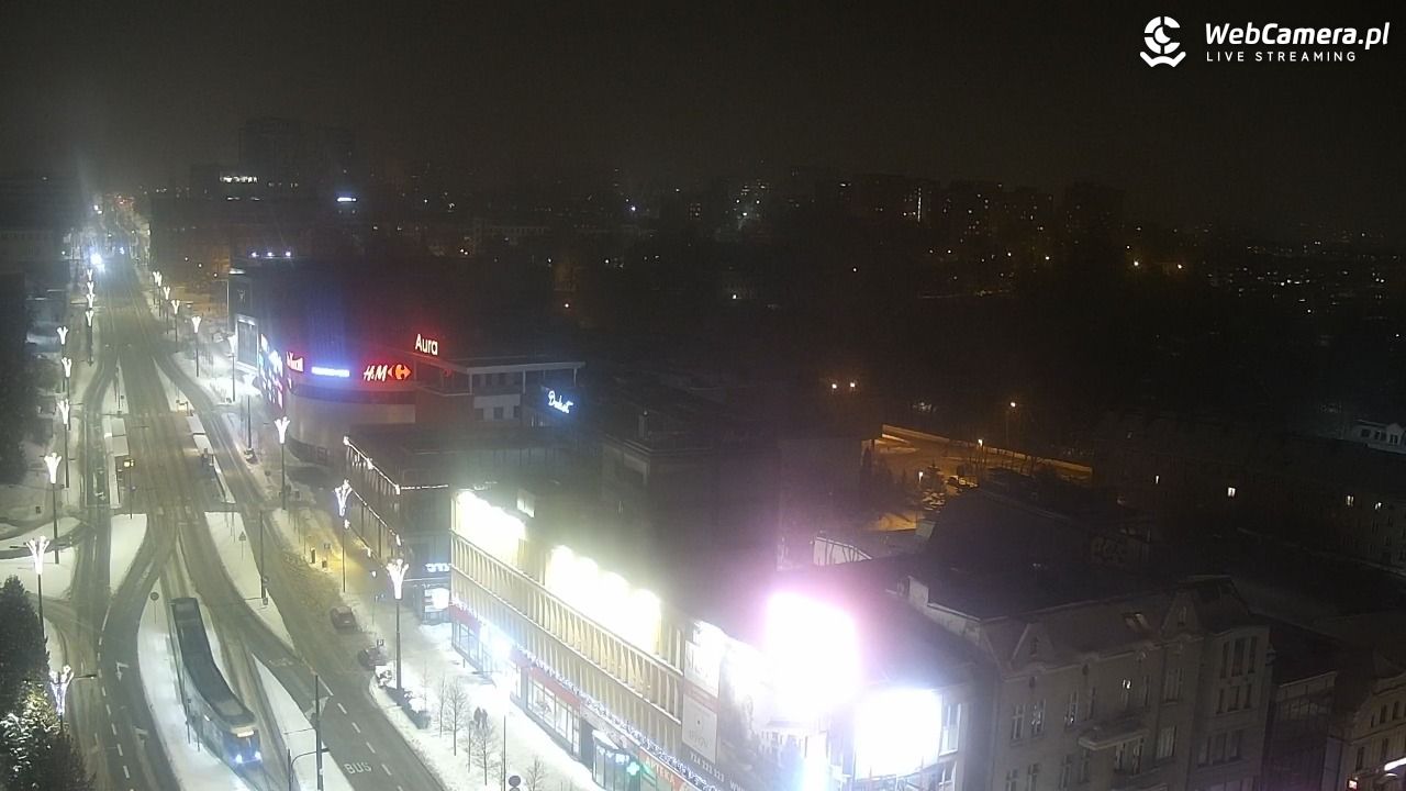 OLSZTYN - widok panoramiczny na miasto - 15 styczeń 2026, 22:15