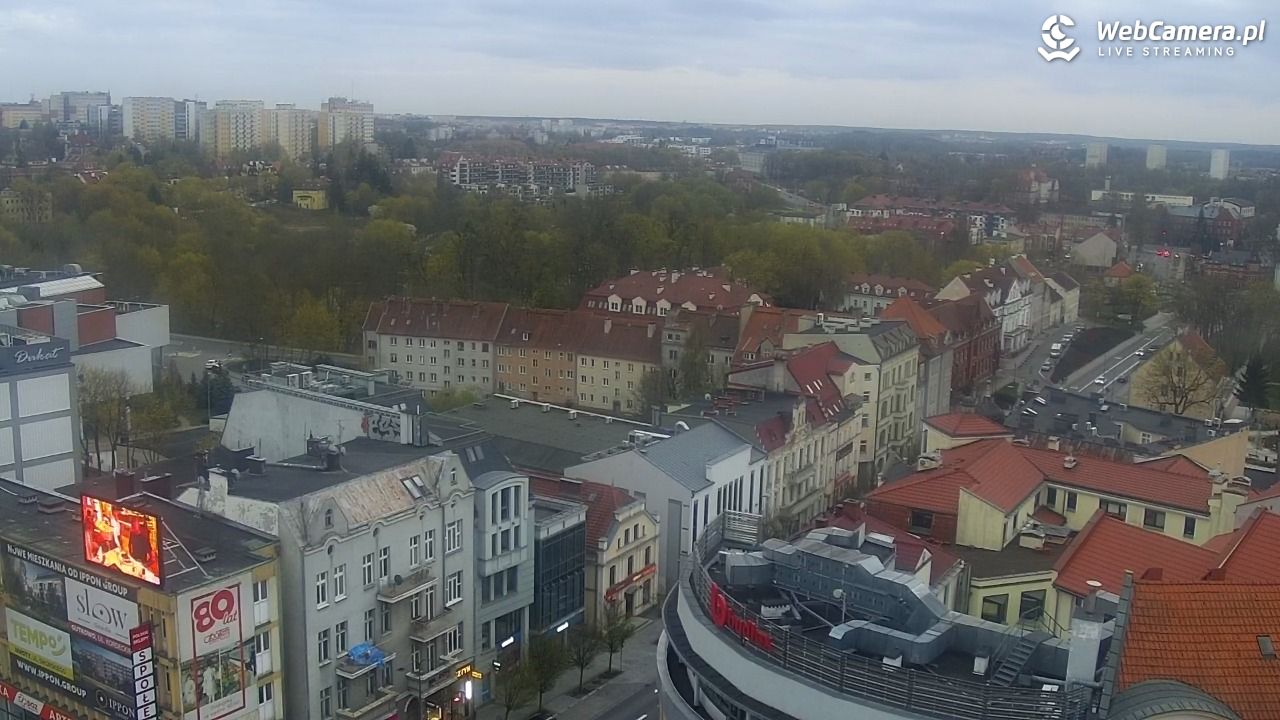 OLSZTYN - widok panoramiczny na miasto - 25 kwiecień 2026, 19:33