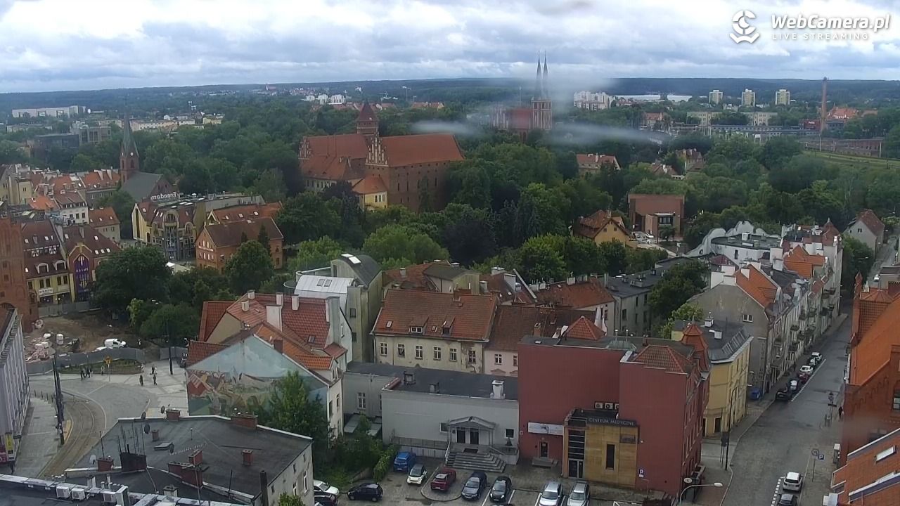 OLSZTYN - widok panoramiczny na miasto - 11 czerwiec 2026, 15:01